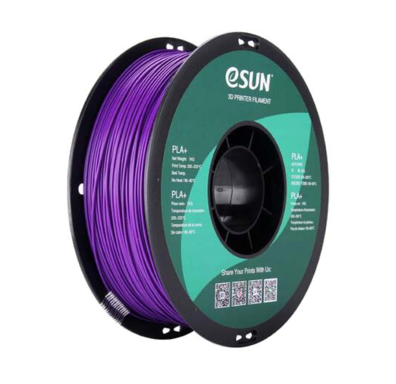 eSUN PLA+ Filament 1.75 mm 1 kg plastic spool