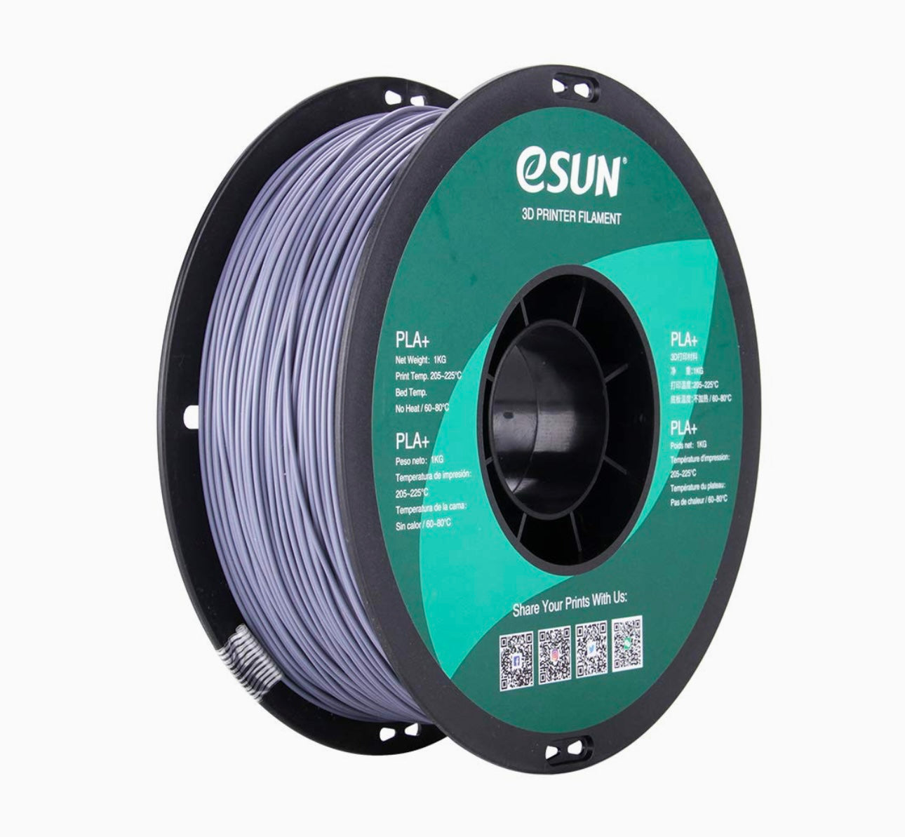 eSUN PLA+ Filament 1.75 mm 1 kg plastic spool
