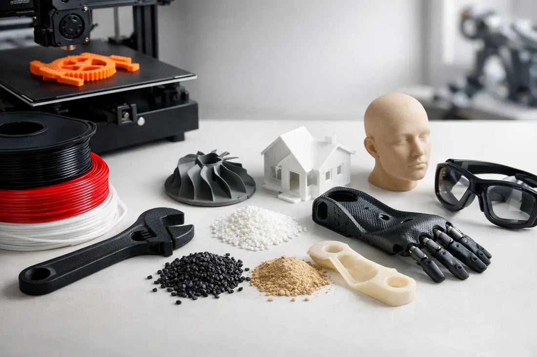 Best 3D Printing Materials for Real Use