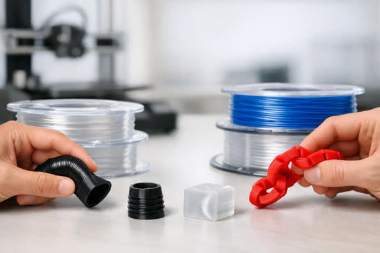 TPU vs PETG Flexibility: What Changes?