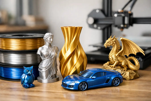 Silk PLA Filament: What It Prints Best