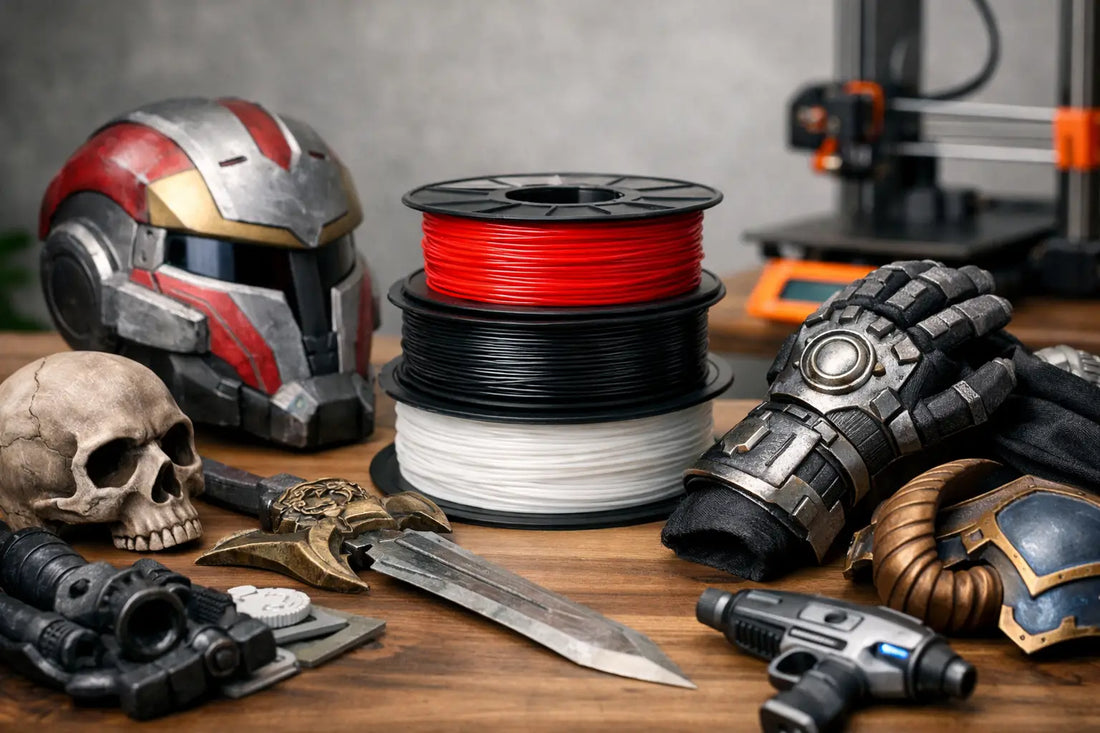 Best Filament for Cosplay Props by Part Type