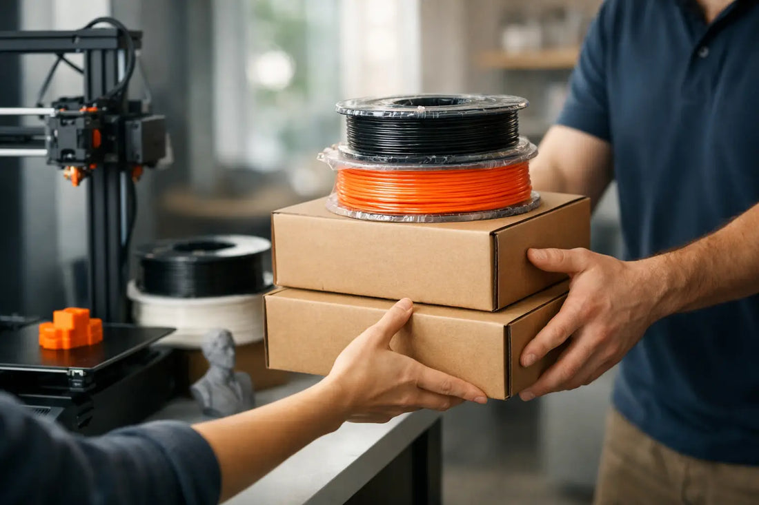 Same Day Filament Delivery That Keeps You Printing