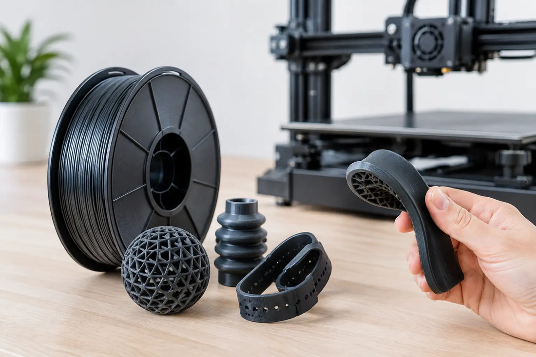 TPU Filament: How to Print Flexible Parts Well