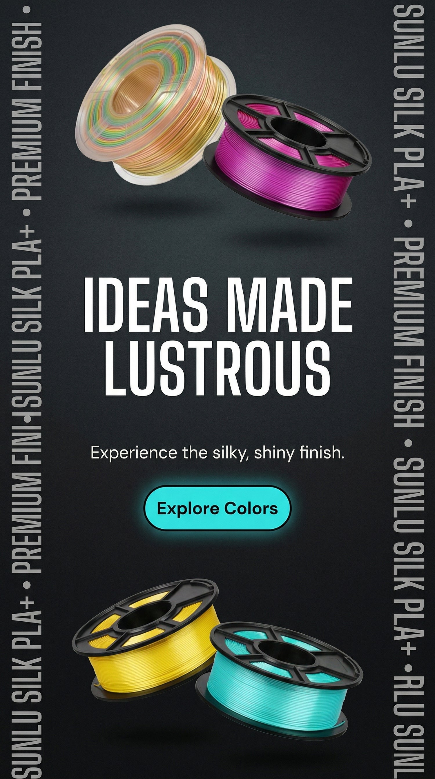 Silk PLA/PLA+ Filaments