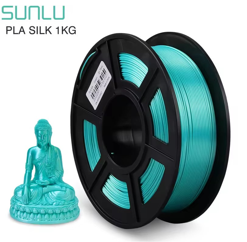 SUNLU Silk PLA+ Green 3D Printer Filaments