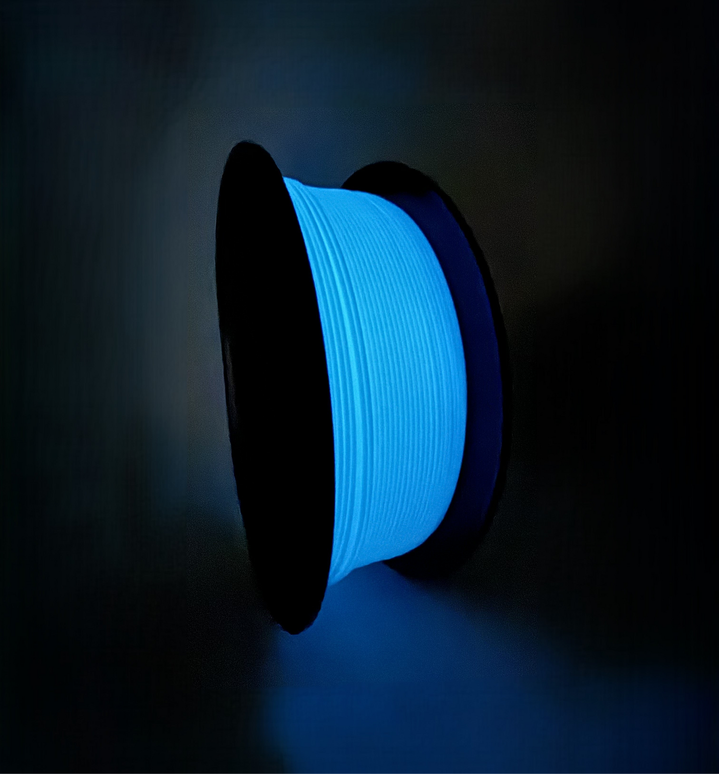 KJI 3D PLA+ Luminous Sky Blue 3D Printer Filament 1.75 mm