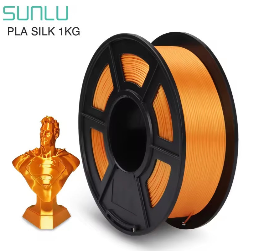 SUNLU Silk PLA+ Orange 3D Printer Filaments