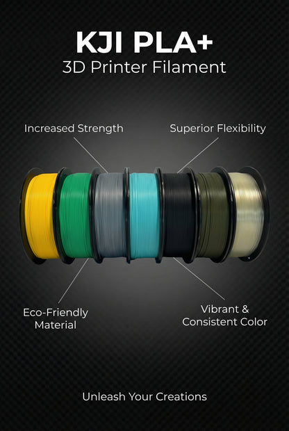 KJI PLA+ 3D Printer Filament 1.75 mm 1 kg