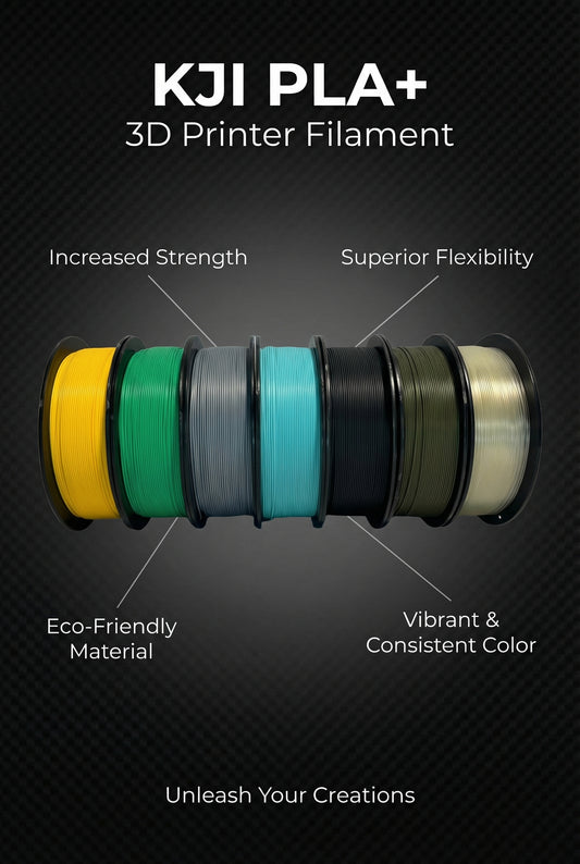 KJI PLA+ 3D Printer Filament 1.75 mm 1 kg