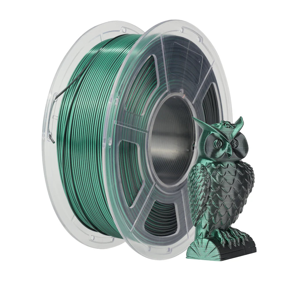 SUNLU Silk PLA+ Dual Color Black-Green