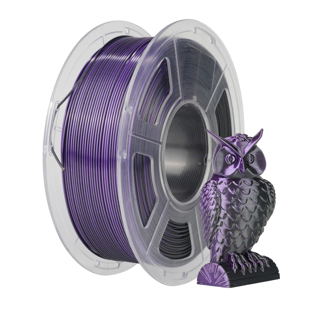 SUNLU Silk PLA+ Dual Color Black-Purple