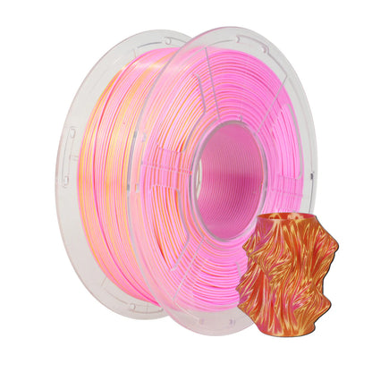 SUNLU Silk PLA+ Dual Color Pink-Gold