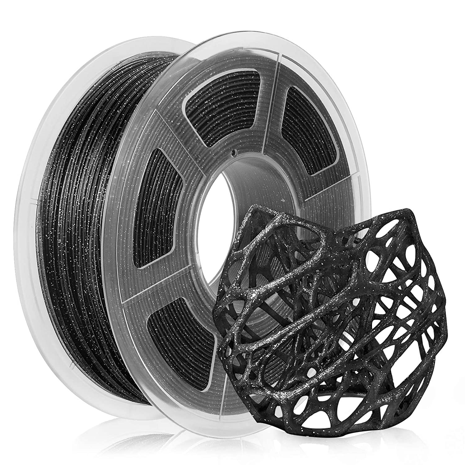 SUNLU PLA Twinkling Black 3D Printer Filaments