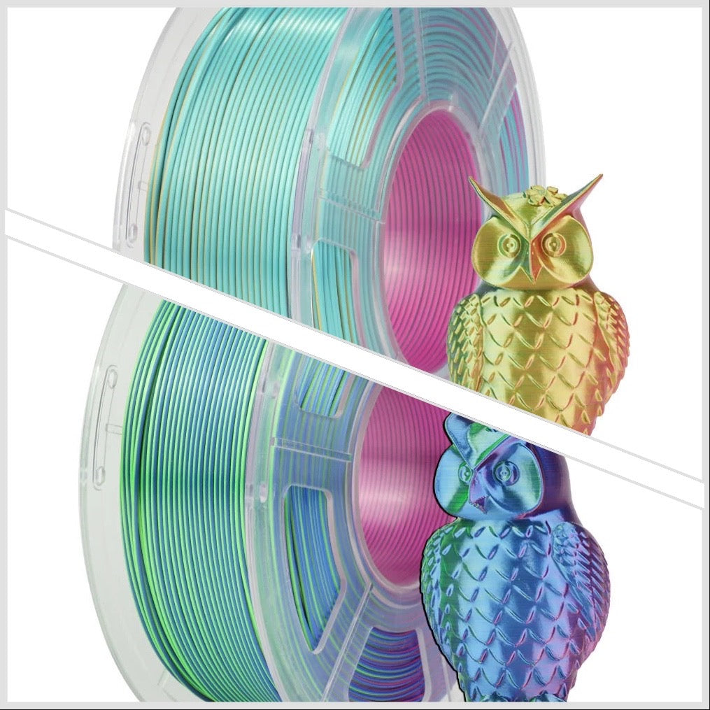 SUNLU Silk PLA+ Tricolor 3D Printer Filaments