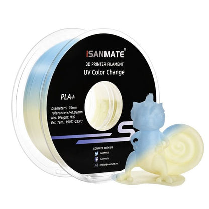 iSANMATE PLA UV Light Color Change 1.75 mm, 1 kg