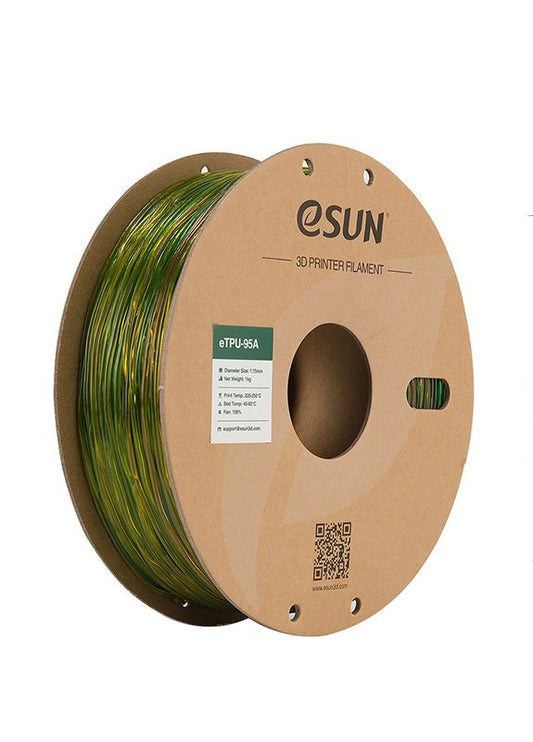 eSUN eTPU 95A Filament 1.75 mm 1 kg Plastic Spool