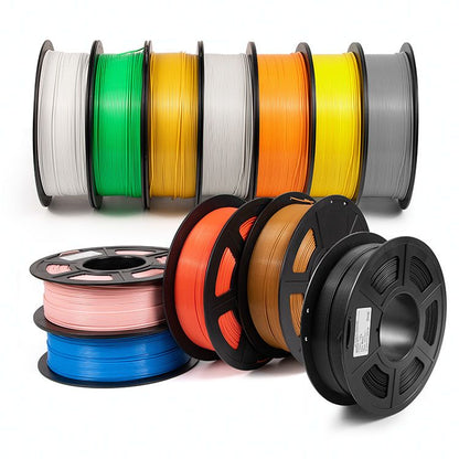 iSANMATE PLA i7+/PLA+ 1.75 mm, 1 kg with Non-reusable Spool and 1 Kg Refill compatible with Bambu reusable spool